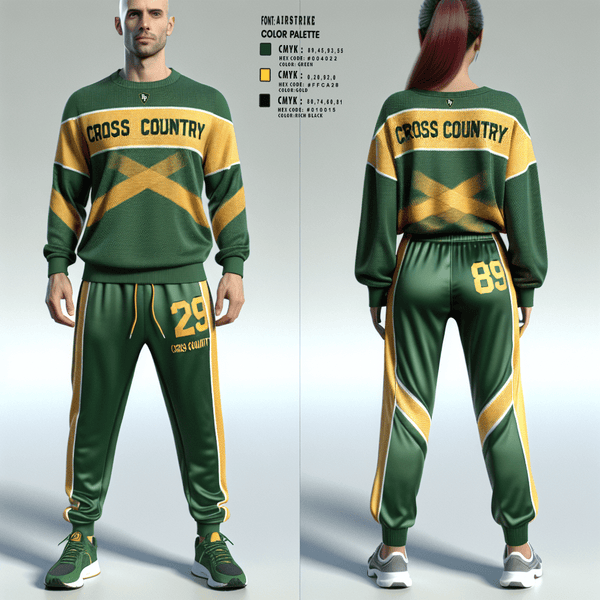 Crew Neck Sweatshirt, Rex Putnam High School Cross Country, Cross Country, Teamtime, Team time, sublimation, custom sports apparel, team uniforms, spirit wear, spiritwear, sports uniforms, custom shirts, team store, custom team store, fundraiser sports, apparel fundraiser