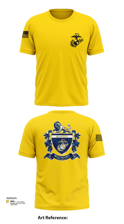MHS MCJROTC 59562890 Short Sleeve Performance Shirt - 114