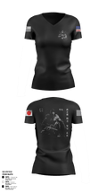 USANEC- Camp Zama, 78th Signal Battalion 94772078 Women's Short Sleeve V-neck Shirt - 141