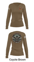 MACS 24 ATC Detachment A 44411642 Women's Long Sleeve V-neck Shirt - 17