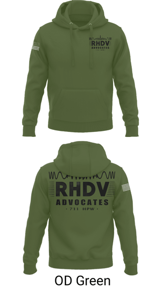 Hoodie, 711 HPW/RHDV, Army, Teamtime, Team time, sublimation, custom sports apparel, team uniforms, spirit wear, spiritwear, sports uniforms, custom shirts, team store, custom team store, fundraiser sports, apparel fundraiser
