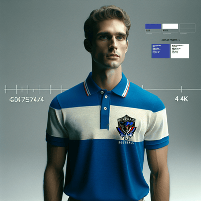 Anthony Wayne Youth Tackle Football League 48655260 Short Sleeve Performance Polo - 2