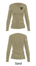 SRT 56874083 Women's Long Sleeve V-neck Shirt - 92