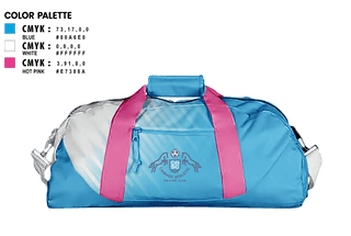 Duffle Bag, Cainhoy Athletic Breakers 09, Women's Soccer, Teamtime, Team time, sublimation, custom sports apparel, team uniforms, spirit wear, spiritwear, sports uniforms, custom shirts, team store, custom team store, fundraiser sports, apparel fundraiser