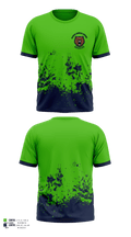 Clover Garden School Grizzlies 2602724 Short Sleeve Performance Shirt - 1