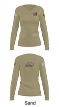 India Company 3-15 33818520 Women's Long Sleeve V-neck Shirt - 54
