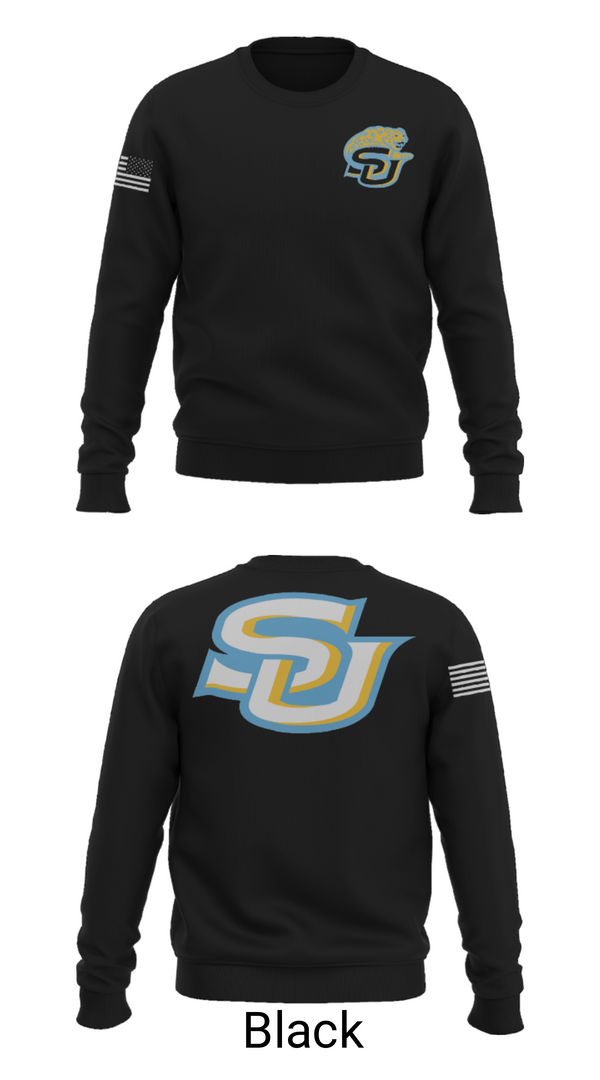 Crew Neck Sweatshirt, Southern University A & M College Softball, Softball, Teamtime, Team time, sublimation, custom sports apparel, team uniforms, spirit wear, spiritwear, sports uniforms, custom shirts, team store, custom team store, fundraiser sports, apparel fundraiser