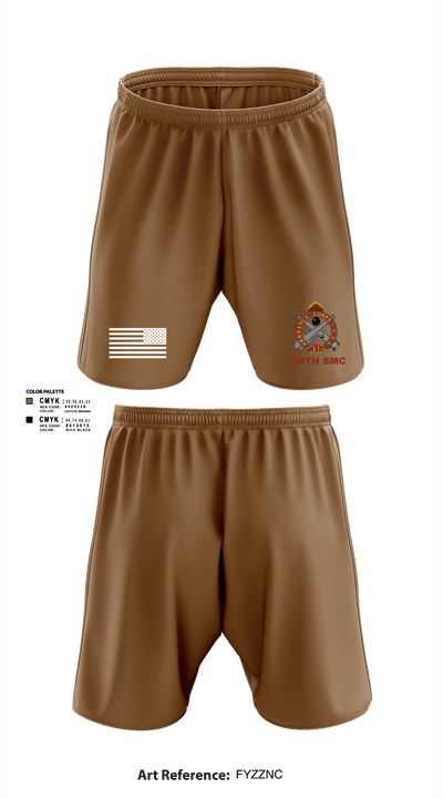 758th SMC 429395 Athletic Shorts With Pockets - 4
