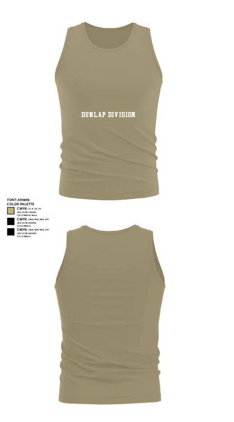 Tank Top, Dunlap Division, Navy, Teamtime, Team time, sublimation, custom sports apparel, team uniforms, spirit wear, spiritwear, sports uniforms, custom shirts, team store, custom team store, fundraiser sports, apparel fundraiser
