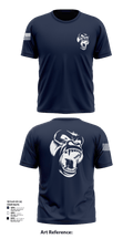 USS CARL VINSON 40544561 Short Sleeve Performance Shirt - 124
