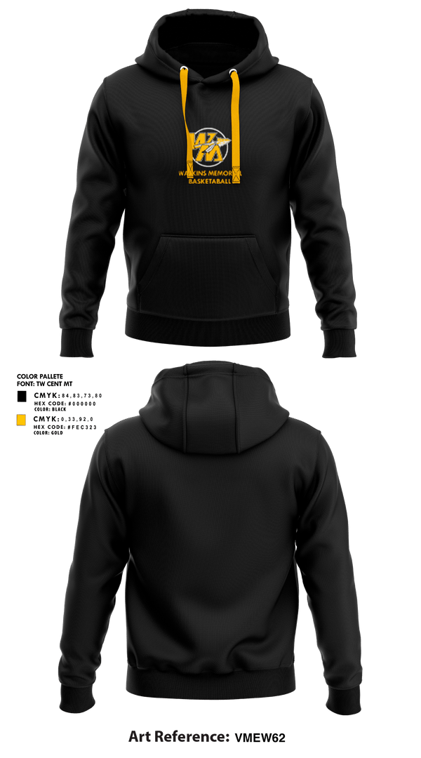 Hoodie, Watkins Memorial High School Basketball, Women's Basketball, Teamtime, Team time, sublimation, custom sports apparel, team uniforms, spirit wear, spiritwear, sports uniforms, custom shirts, team store, custom team store, fundraiser sports, apparel fundraiser