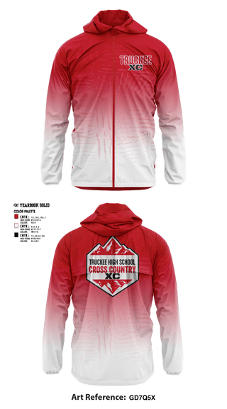 Windbreaker, Truckee Cross Country, Cross Country, Teamtime, Team time, sublimation, custom sports apparel, team uniforms, spirit wear, spiritwear, sports uniforms, custom shirts, team store, custom team store, fundraiser sports, apparel fundraiser