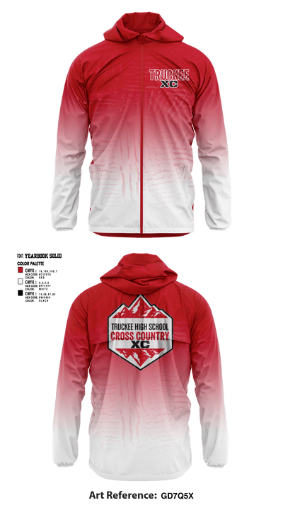 Truckee Cross Country 22605604 Windbreaker - 1