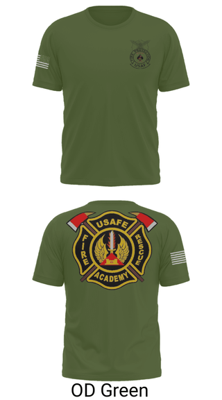 Old School Cotton Feel Shirt, 435th CTS, Air Force, Teamtime, Team time, sublimation, custom sports apparel, team uniforms, spirit wear, spiritwear, sports uniforms, custom shirts, team store, custom team store, fundraiser sports, apparel fundraiser