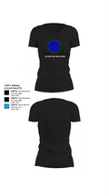 A co 935th ASB 3rd Platoon 87563624 Women's Short Sleeve V-neck Shirt - 23