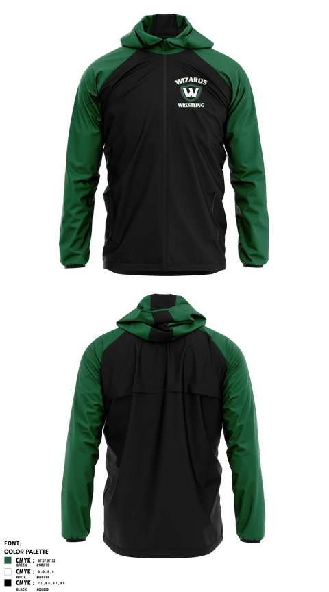 Windbreaker, Illinois Kids Wrestling Federation, Wrestling, Teamtime, Team time, sublimation, custom sports apparel, team uniforms, spirit wear, spiritwear, sports uniforms, custom shirts, team store, custom team store, fundraiser sports, apparel fundraiser