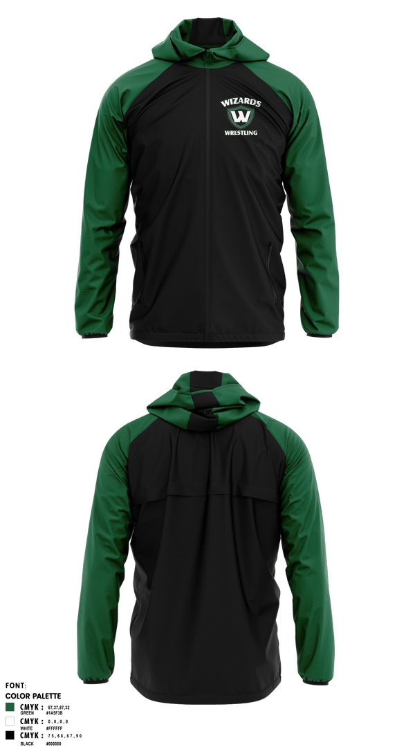 Windbreaker, Illinois Kids Wrestling Federation, Wrestling, Teamtime, Team time, sublimation, custom sports apparel, team uniforms, spirit wear, spiritwear, sports uniforms, custom shirts, team store, custom team store, fundraiser sports, apparel fundraiser