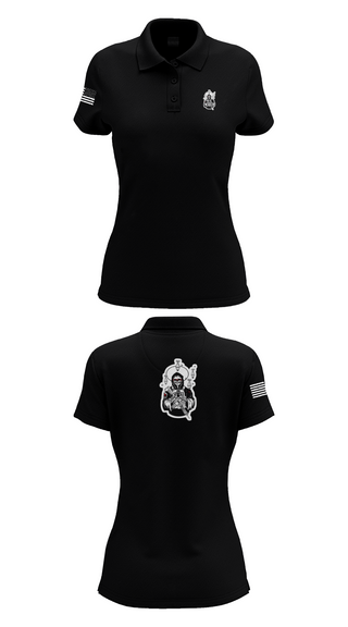Womens Short Sleeve Performance Polo, Outlaw Mortar Section, , Teamtime, Team time, sublimation, custom sports apparel, team uniforms, spirit wear, spiritwear, sports uniforms, custom shirts, team store, custom team store, fundraiser sports, apparel fundraiser