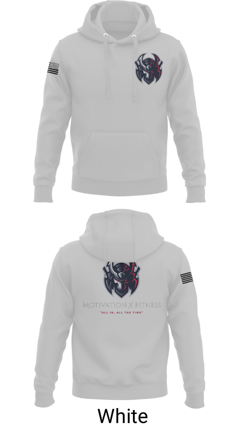 Hoodie, Motivation X Fitness, LLC, , Teamtime, Team time, sublimation, custom sports apparel, team uniforms, spirit wear, spiritwear, sports uniforms, custom shirts, team store, custom team store, fundraiser sports, apparel fundraiser