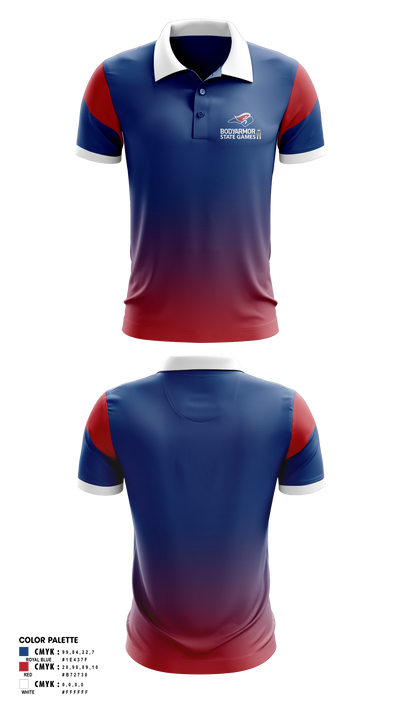 undefined Short Sleeve Performance Polo - 1