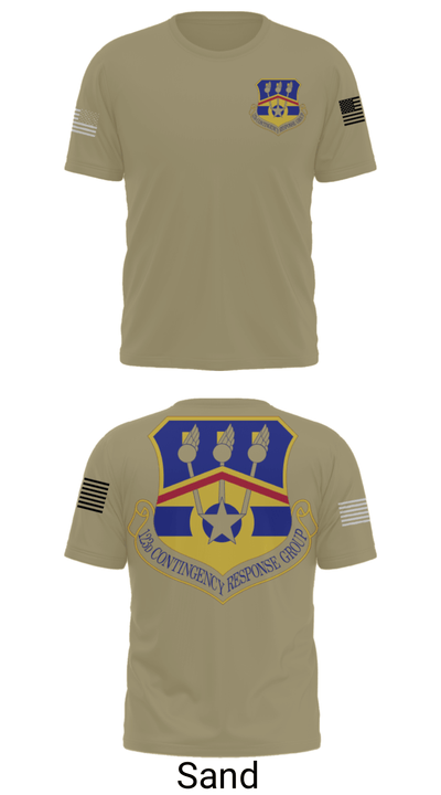 123d Contingency Response Group 43251587 Old School Cotton Feel Shirt - 51