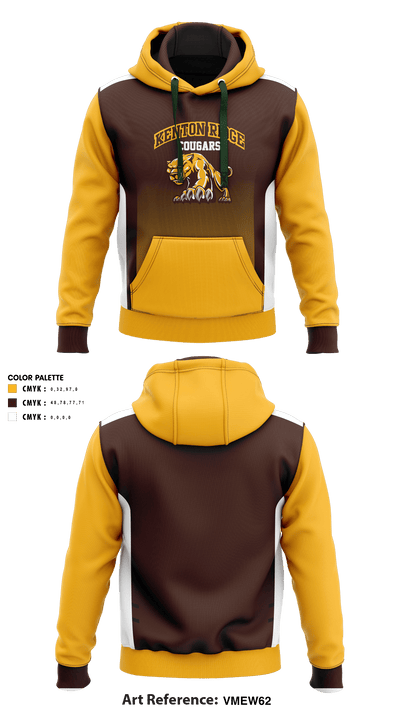 Kenton Ridge High School Volleyball 94632313 Hoodie - 40