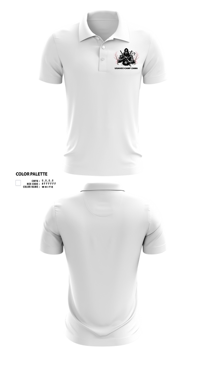 USANEC- Camp Zama, 78th Signal Battalion 94772078 Short Sleeve Performance Polo - 157