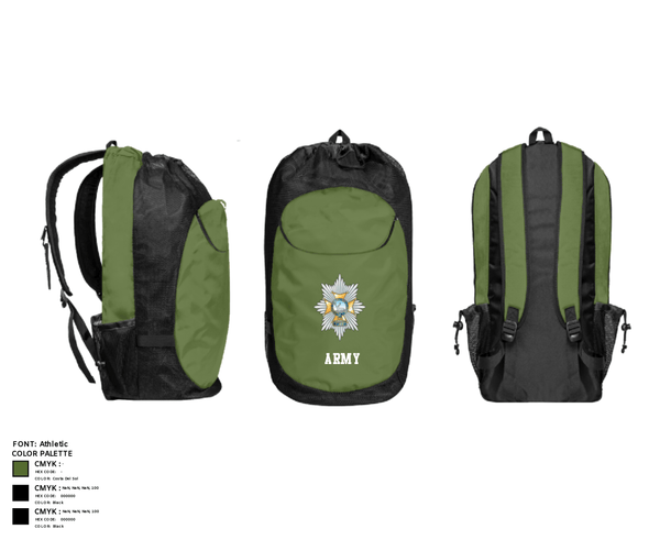 Gear Bag, Sherwood Foresters, Army, Teamtime, Team time, sublimation, custom sports apparel, team uniforms, spirit wear, spiritwear, sports uniforms, custom shirts, team store, custom team store, fundraiser sports, apparel fundraiser