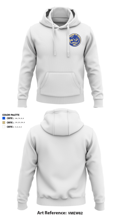 Bradwell Institute Volleyball 8244530 Hoodie - 17