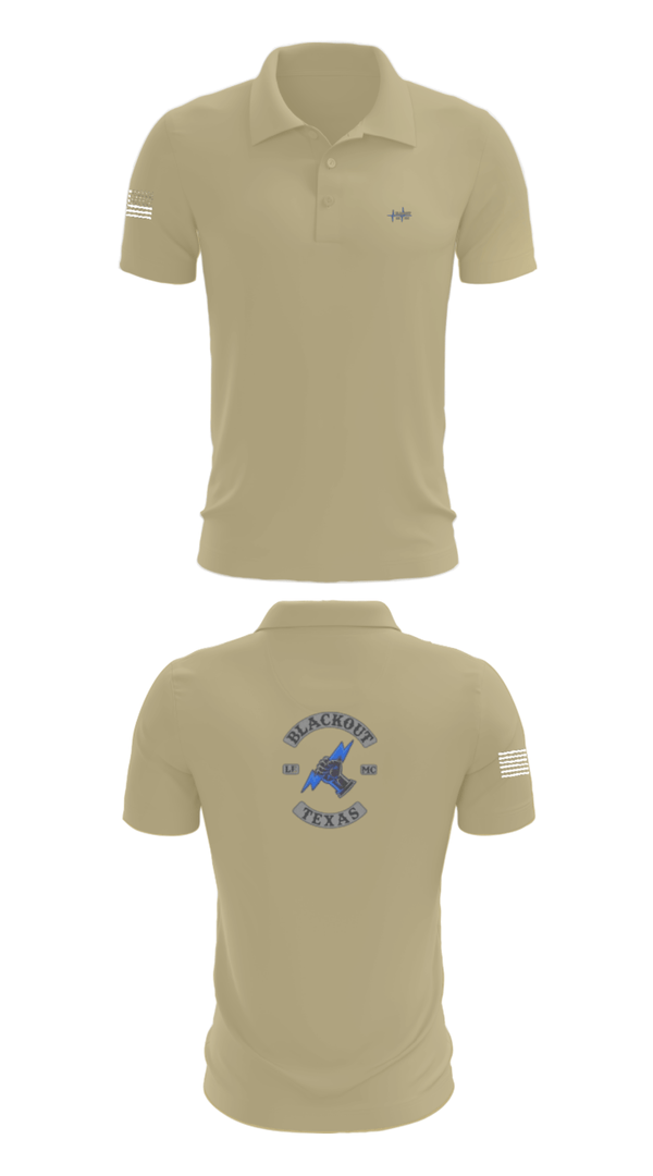 Short Sleeve Performance Polo, BLACKOUT LE-MC, , Teamtime, Team time, sublimation, custom sports apparel, team uniforms, spirit wear, spiritwear, sports uniforms, custom shirts, team store, custom team store, fundraiser sports, apparel fundraiser