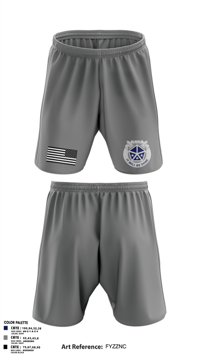 2nd PLT, B TRP, 3-71 CAV 73189782 Athletic Shorts With Pockets - 2