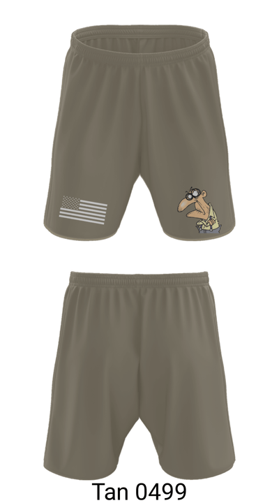 GrumpyOLVets 73193400 Athletic Shorts With Pockets - 69