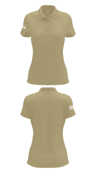 Womens Short Sleeve Performance Polo, 1-68 AR G-Co Distro, Army, Teamtime, Team time, sublimation, custom sports apparel, team uniforms, spirit wear, spiritwear, sports uniforms, custom shirts, team store, custom team store, fundraiser sports, apparel fundraiser