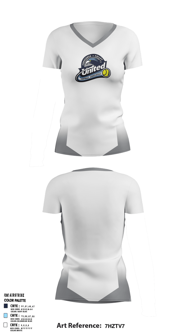 Womens Short Sleeve Vneck Shirt, CV United Softball, Softball, Teamtime, Team time, sublimation, custom sports apparel, team uniforms, spirit wear, spiritwear, sports uniforms, custom shirts, team store, custom team store, fundraiser sports, apparel fundraiser