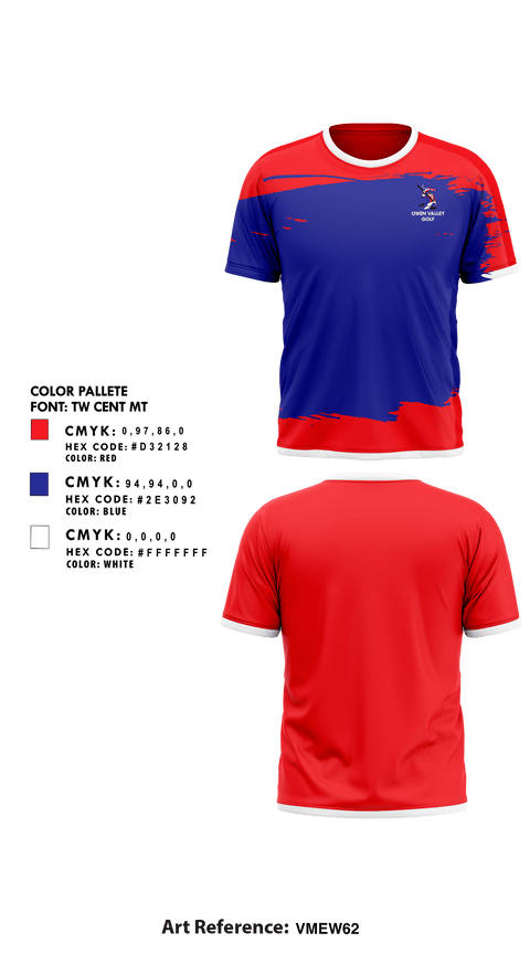 Short Sleeve Performance Shirt, Owen Valley High School Golf, Golf, Teamtime, Team time, sublimation, custom sports apparel, team uniforms, spirit wear, spiritwear, sports uniforms, custom shirts, team store, custom team store, fundraiser sports, apparel fundraiser