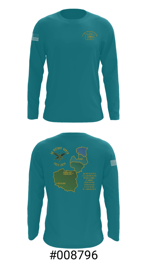 Long Sleeve Performance Shirt, 112 MPAD, Army, Teamtime, Team time, sublimation, custom sports apparel, team uniforms, spirit wear, spiritwear, sports uniforms, custom shirts, team store, custom team store, fundraiser sports, apparel fundraiser