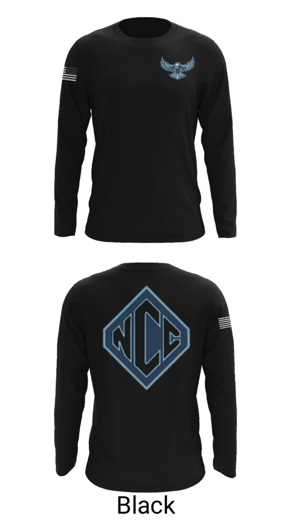 Long Sleeve Performance Shirt, North Cobb Christian School Cheer, Cheer, Teamtime, Team time, sublimation, custom sports apparel, team uniforms, spirit wear, spiritwear, sports uniforms, custom shirts, team store, custom team store, fundraiser sports, apparel fundraiser