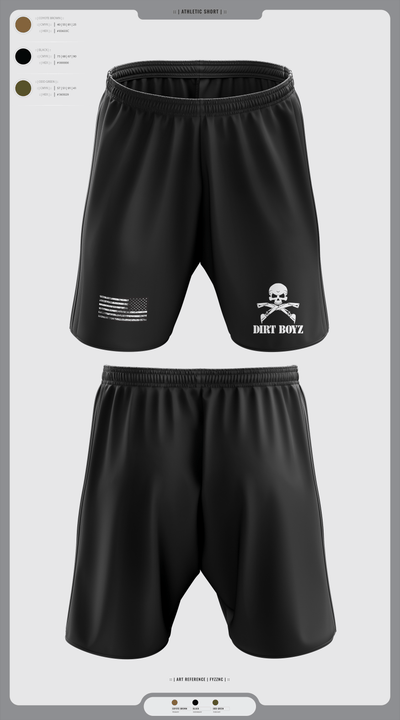 Dirt boyz 82013993 Athletic Shorts With Pockets - 2
