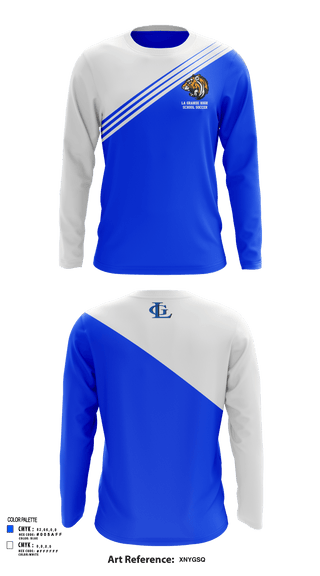 Long Sleeve Performance Shirt, La Grande High School Soccer, Men's Soccer, Teamtime, Team time, sublimation, custom sports apparel, team uniforms, spirit wear, spiritwear, sports uniforms, custom shirts, team store, custom team store, fundraiser sports, apparel fundraiser
