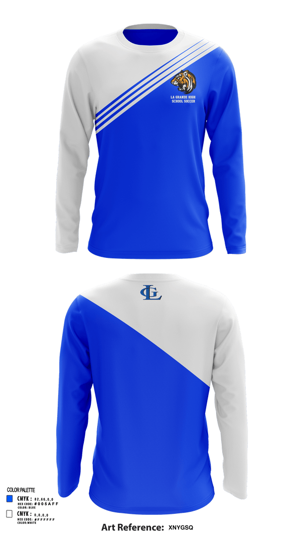 Long Sleeve Performance Shirt, La Grande High School Soccer, Men's Soccer, Teamtime, Team time, sublimation, custom sports apparel, team uniforms, spirit wear, spiritwear, sports uniforms, custom shirts, team store, custom team store, fundraiser sports, apparel fundraiser