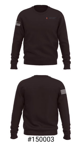 Crew Neck Sweatshirt, Chez Veterans Center, Spirit Store, Teamtime, Team time, sublimation, custom sports apparel, team uniforms, spirit wear, spiritwear, sports uniforms, custom shirts, team store, custom team store, fundraiser sports, apparel fundraiser