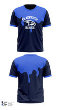 Plainview Hawks 8354559 Short Sleeve Performance Shirt - 13
