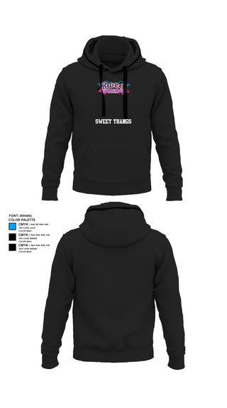 Hoodie, Sweet Thangs, , Teamtime, Team time, sublimation, custom sports apparel, team uniforms, spirit wear, spiritwear, sports uniforms, custom shirts, team store, custom team store, fundraiser sports, apparel fundraiser