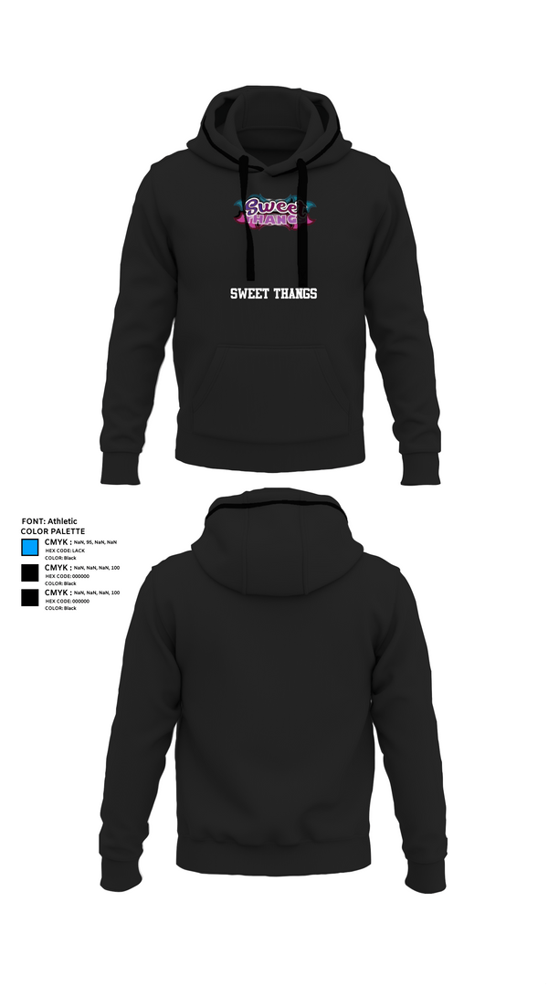 Hoodie, Sweet Thangs, , Teamtime, Team time, sublimation, custom sports apparel, team uniforms, spirit wear, spiritwear, sports uniforms, custom shirts, team store, custom team store, fundraiser sports, apparel fundraiser