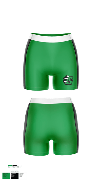 Women's Compression Shorts, Clifton High School Volleyball, Women's Volleyball, Teamtime, Team time, sublimation, custom sports apparel, team uniforms, spirit wear, spiritwear, sports uniforms, custom shirts, team store, custom team store, fundraiser sports, apparel fundraiser