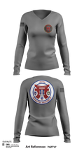 undefined Women's Long Sleeve V-neck Shirt - 112