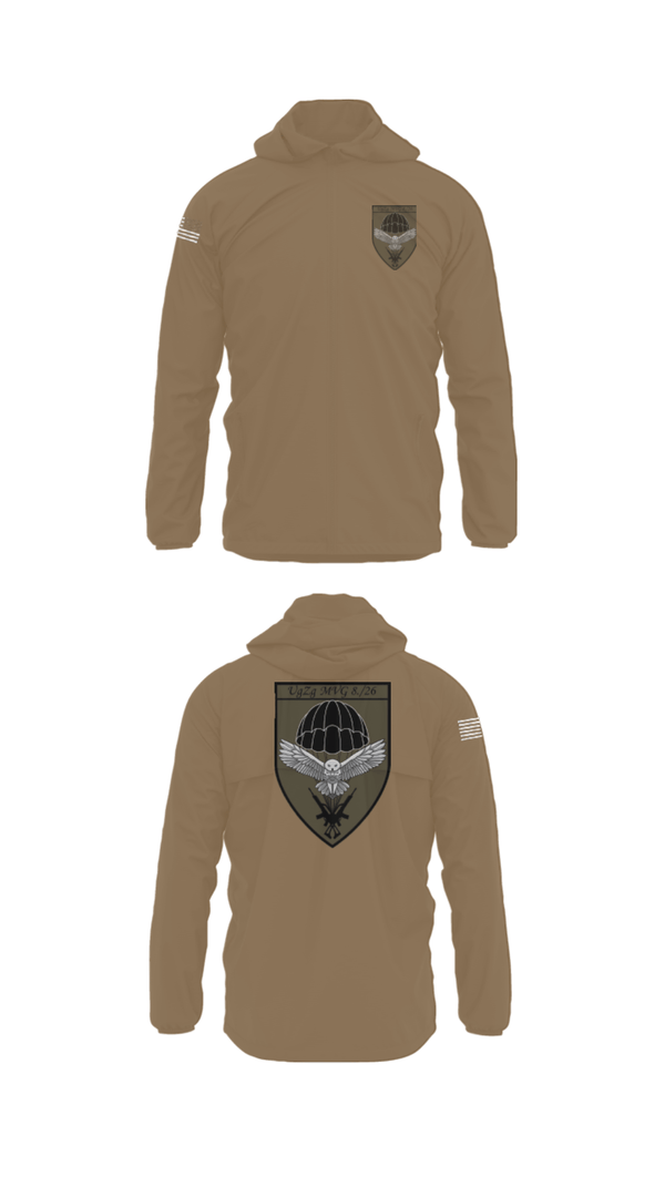 Windbreaker, 8.FschJgRgt 26, Army, Teamtime, Team time, sublimation, custom sports apparel, team uniforms, spirit wear, spiritwear, sports uniforms, custom shirts, team store, custom team store, fundraiser sports, apparel fundraiser