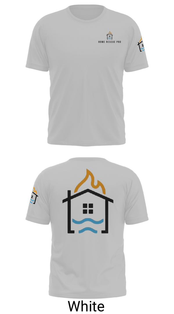 Old School Cotton Feel Shirt, Home Rescue Pro, , Teamtime, Team time, sublimation, custom sports apparel, team uniforms, spirit wear, spiritwear, sports uniforms, custom shirts, team store, custom team store, fundraiser sports, apparel fundraiser