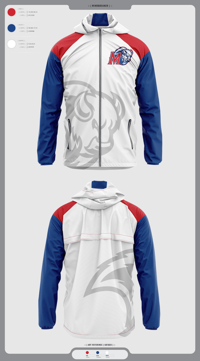 Madras High School Cross Country 26363837 Windbreaker - 3