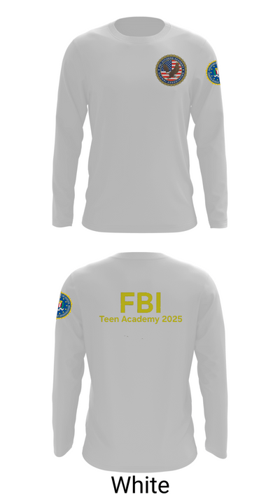 FBI Citizens Academy 38142590 Long Sleeve Performance Shirt 7
